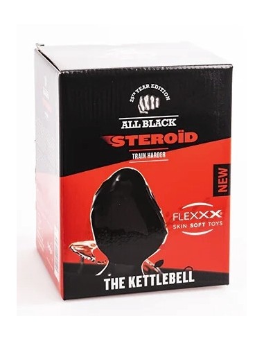 Plug ABS25 The Kettlebell All Black Steroïd 13 x 10.5cm