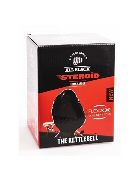 Plug ABS25 The Kettlebell All Black Steroïd 13 x 10.5cm