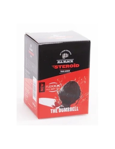 Plug ABS24 The Dumbbell All Black Steroïd 10 x 8cm