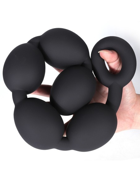 Boules Chapira M 43 x 4.8 cm Noires Boules Chapira M 43 x 4.8 cm Noires