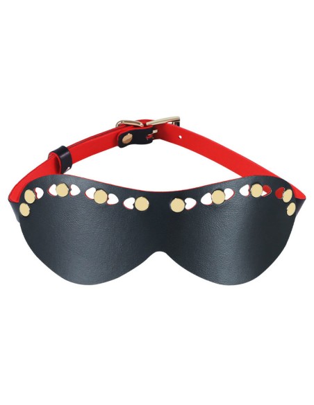 Masque SIMPLY HEART Noir et Rouge