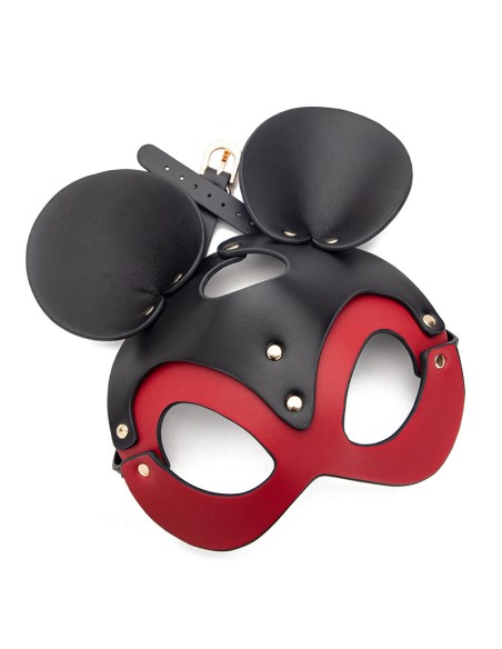 Masque SM Black Mouse Noir et Rouge