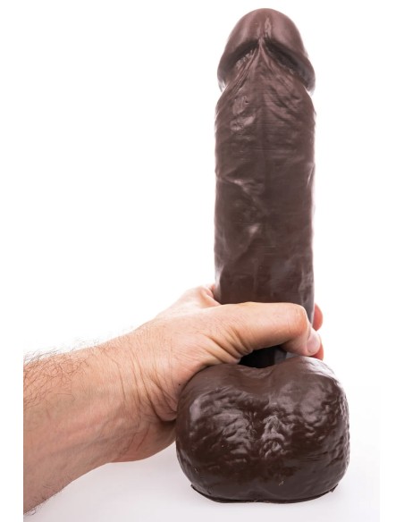 Gode Lil L Hung System 22 x 6 cm Marron