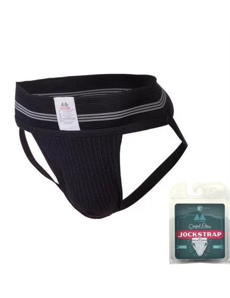Jockstrap Original Waist 3 Band Noir