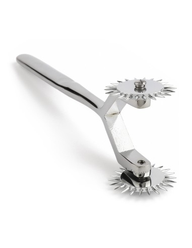 Double roue à picots Twin Wartenberg 17cm