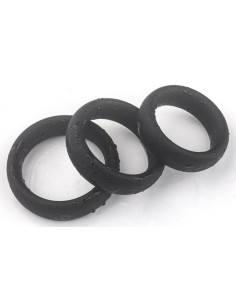 Kit de 3 cockrings silicone Thick Set