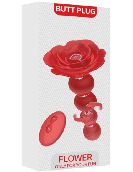 Boules Anales Rotatives Vibrantes Rosebird 15 x 3.5cm Boules Anales Rotatives Vibrantes Rosebird 15 x 3.5cm