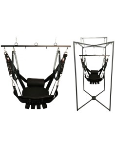 Kit Sling Cuir Deluxe VIP Noir Armature Grise