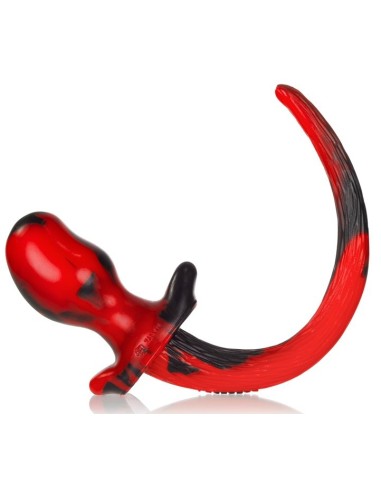 Plug Queue Puppy Tail Beagle 9.5 x 5 cm Rouge