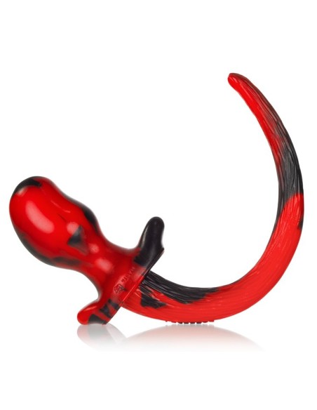 Plug Queue de chien Pug 8.5 x 4.4 cm Rouge Plug Queue de chien Pug 8.5 x 4.4 cm Rouge