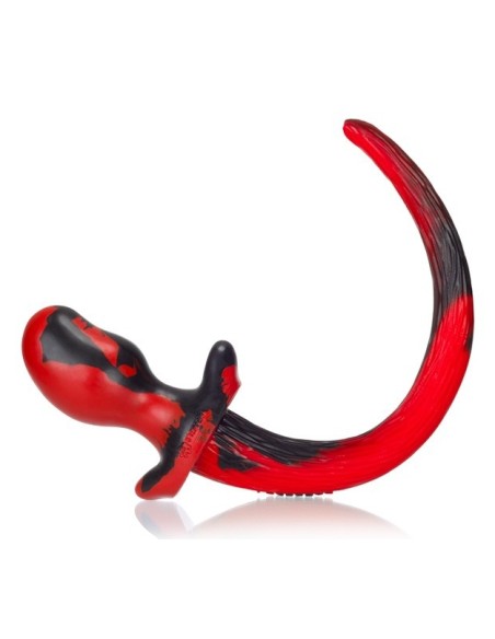 Plug Queue de chien Pug 8.5 x 4.4 cm Rouge Plug Queue de chien Pug 8.5 x 4.4 cm Rouge