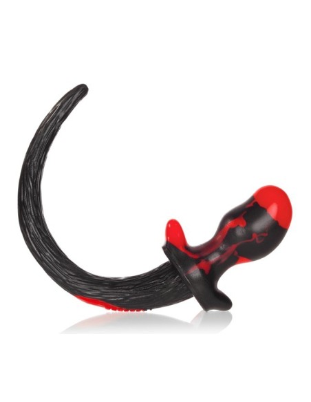 Plug Queue de chien Pug 8.5 x 4.4 cm Rouge Plug Queue de chien Pug 8.5 x 4.4 cm Rouge
