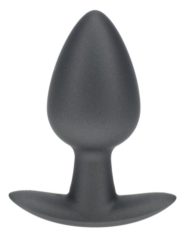 Plug Metally M 6.5 x 3.3cm Gris - PLUG ANAL SILICONE - 3