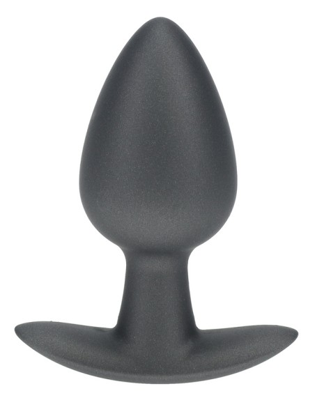 Plug Metally M 6.5 x 3.3cm Gris - PLUG ANAL SILICONE - 3