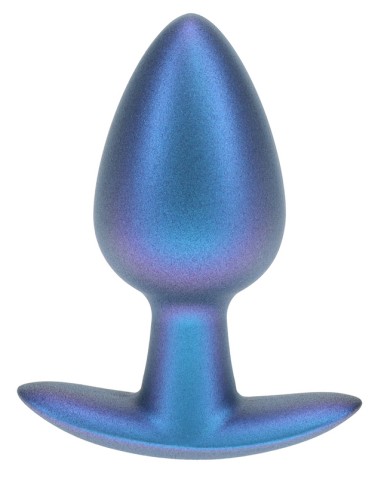 Plug Metally M 6.5 x 3.3cm Bleu - PLUG ANAL SILICONE - 3