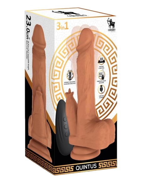 Gode Va-et-Vient Vibrant Quintus 17 x 4cm