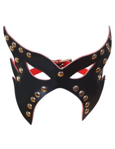 Masque Eagle Owl Noir et Rouge