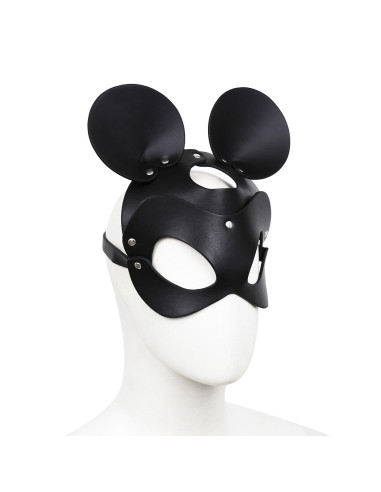 Masque avec Visage Souris Noir