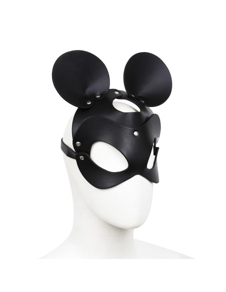 Masque avec Visage Souris Noir