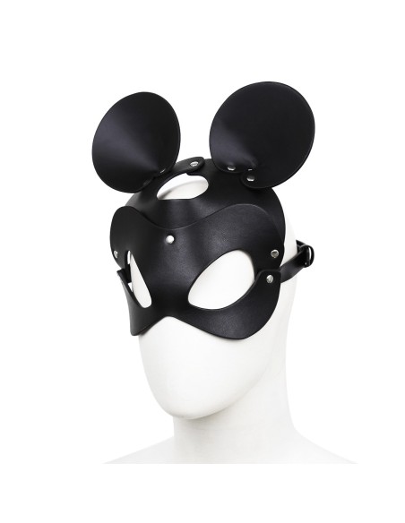 Masque avec Visage Souris Noir