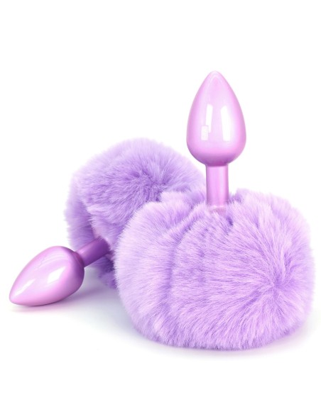 Plug Queue de Lapin Enchanting Bunnytail 5 x 2.8cm Violet