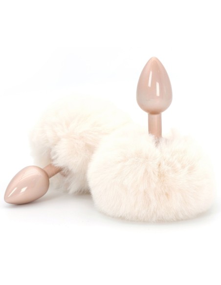 Plug Queue de Lapin Enchanting Bunnytail 5 x 2.8cm Blanc Plug Queue de Lapin Enchanting Bunnytail 5 x 2.8cm Blanc
