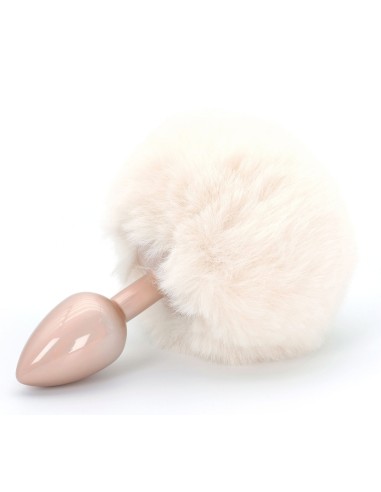 Plug Queue de Lapin Enchanting Bunnytail 5 x 2.8cm Blanc