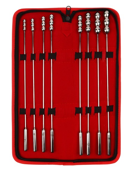 Pack 8 Tiges d'urètre Beadund 23 cm - Diamètre 7 à 14mm Pack 8 Tiges d'urètre Beadund 23 cm - Diamètre 7 à 14mm
