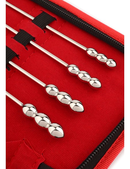 Pack 8 Tiges d'urètre Beadund 23 cm - Diamètre 7 à 14mm Pack 8 Tiges d'urètre Beadund 23 cm - Diamètre 7 à 14mm