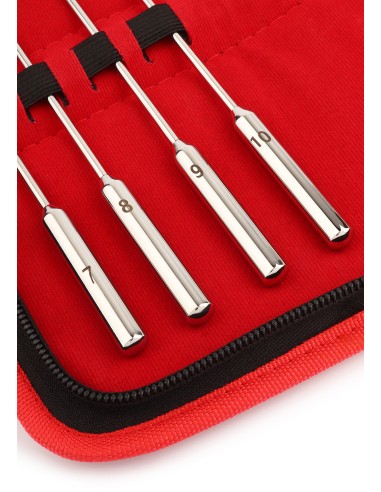 Pack 8 Tiges d'urètre Beadund 23 cm - Diamètre 7 à 14mm