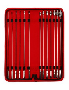 Pack 13 Tiges d'urètre Ovalund Bud 26 cm - Diamètres 2 à 14mm