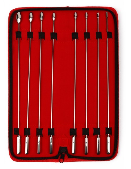Pack 8 Tiges d'urètres Rosund Bud 26 cm - Diamètres 4 à 12mm Pack 8 Tiges d'urètres Rosund Bud 26 cm - Diamètres 4 à 12mm