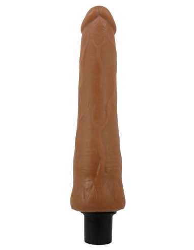 Gode Vibrant Alfredo 21 x 5.5cm Marron