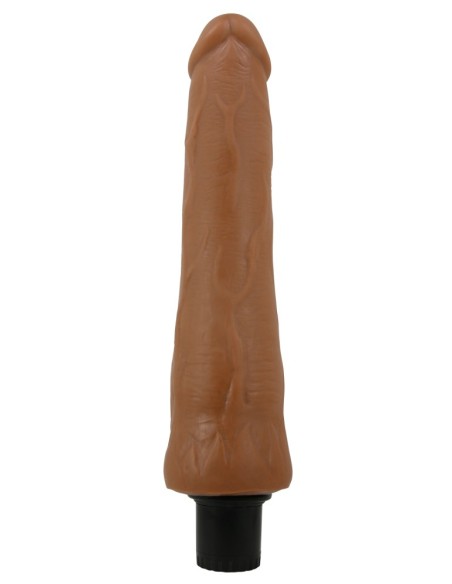 Gode Vibrant Alfredo 21 x 5.5cm Marron