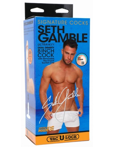 Gode réaliste Acteur Seth Gamble 15 x 4cm