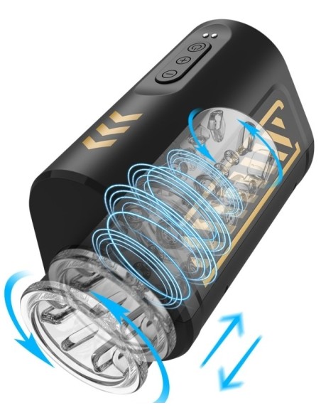 Masturbateur Warny Va-et-Vient et Rotations