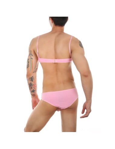 Ensemble Slip et Bra Tarmina Rose