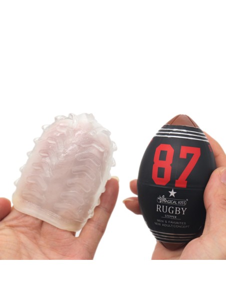 Oeuf de masturbation Rugby Ball Stepper Oeuf de masturbation Rugby Ball Stepper