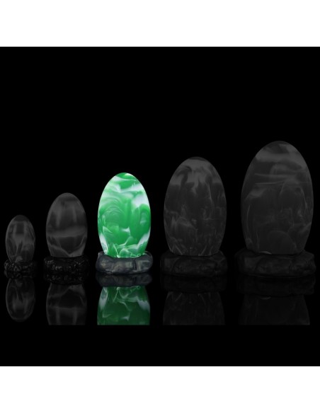 Plug Emerald Egg L 13 x 9cm Plug Emerald Egg L 13 x 9cm