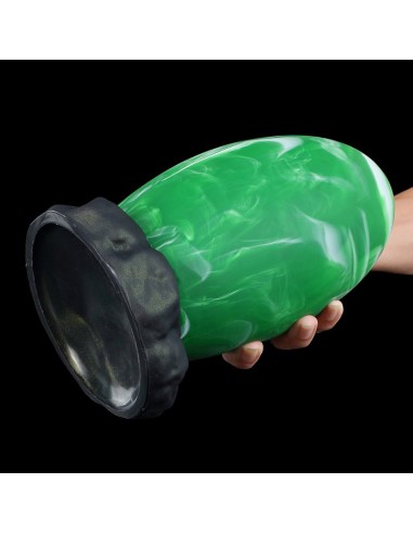 Plug Emerald Egg XL 15 x 10.5cm