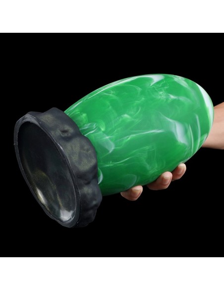 Plug Emerald Egg XL 15 x 10.5cm Plug Emerald Egg XL 15 x 10.5cm
