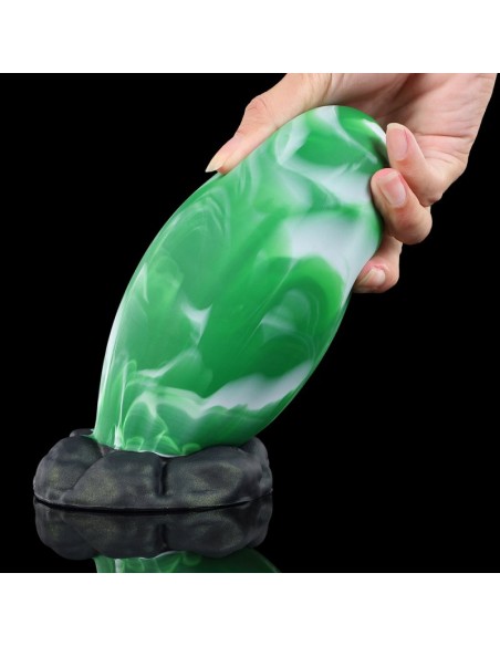 Plug Emerald Egg XL 15 x 10.5cm Plug Emerald Egg XL 15 x 10.5cm