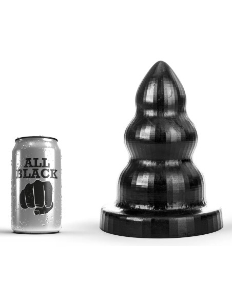 Plug AB95 Triple Pleasure S All Black 17 x 10.5cm Plug AB95 Triple Pleasure S All Black 17 x 10.5cm
