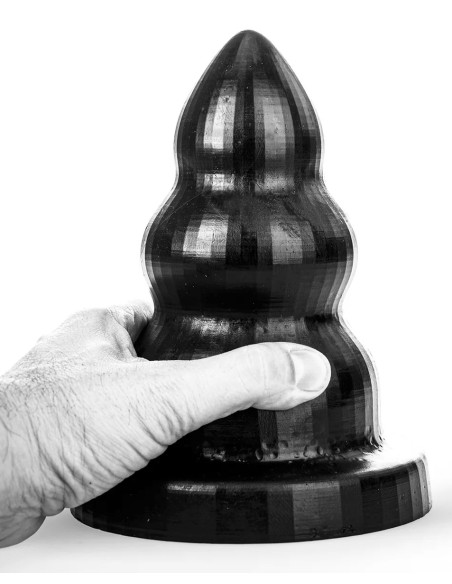 Plug AB95 Triple Pleasure S All Black 17 x 10.5cm Plug AB95 Triple Pleasure S All Black 17 x 10.5cm