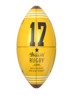 Oeuf de masturbation Rugby Ball Clicker