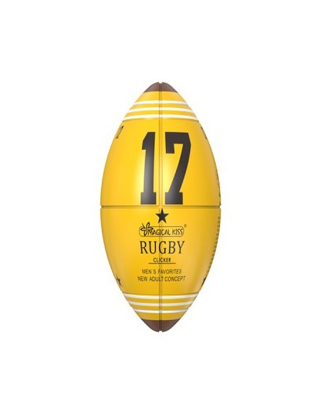 Oeuf de masturbation Rugby Ball Clicker Oeuf de masturbation Rugby Ball Clicker