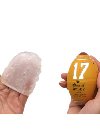 Oeuf de masturbation Rugby Ball Clicker