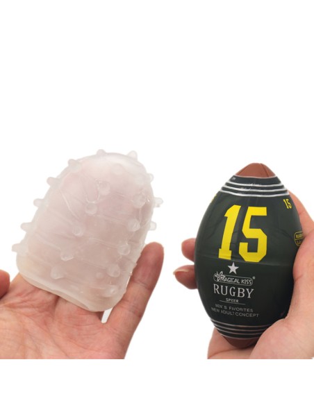 Oeuf de masturbation Rugby Ball Spider Oeuf de masturbation Rugby Ball Spider