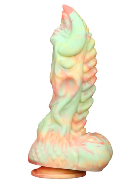 Gode Monster Rutuk 17 x 6 cm Rose-vert Gode Monster Rutuk 17 x 6 cm Rose-vert