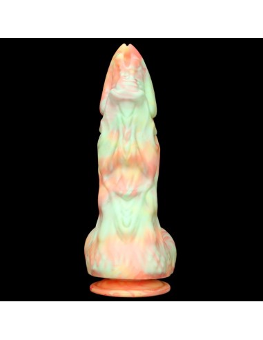 Gode Monster Rutuk 17 x 6 cm Rose-vert